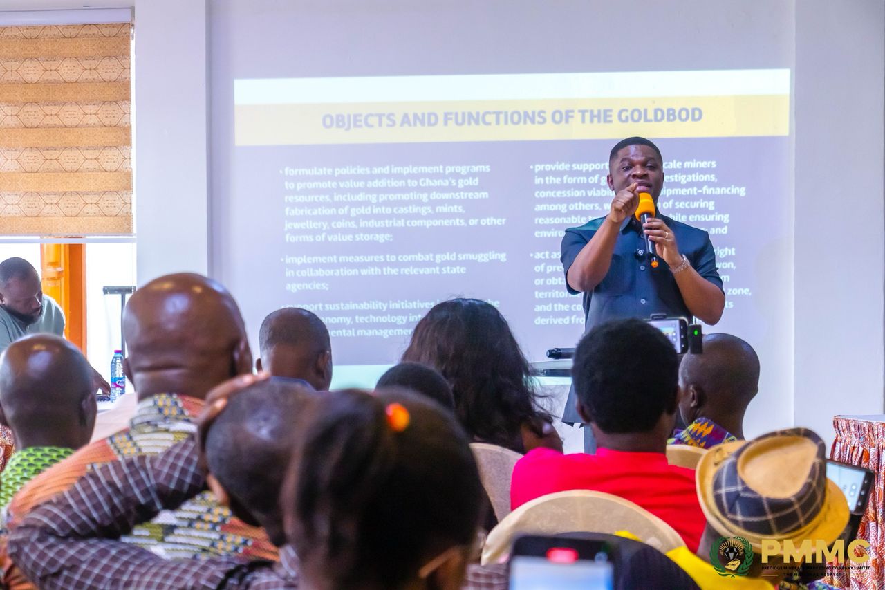 GOLDBOD Technical Committee engages small-scale miners, gold dealers and co in Tarkwa