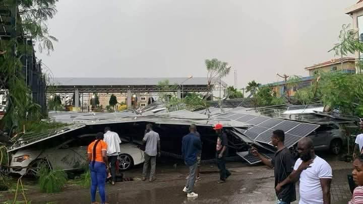 A&C Mall to cover repair costs for vehicles damaged in parking lot shed collapse