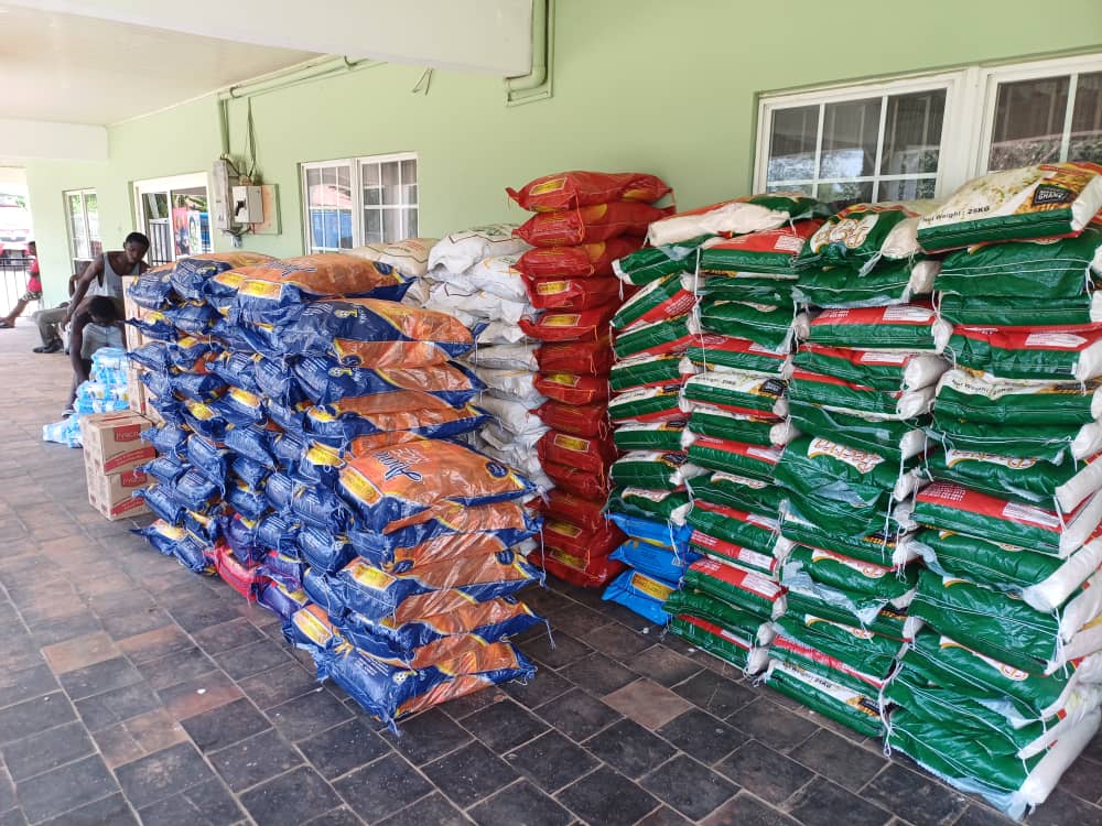 Agona East MP Queenstar Pokuah Sawyerr visits Islamic communities with food items