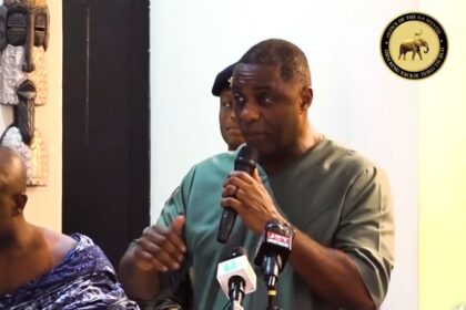 Actor Idris Elba honoured as son of Ga land