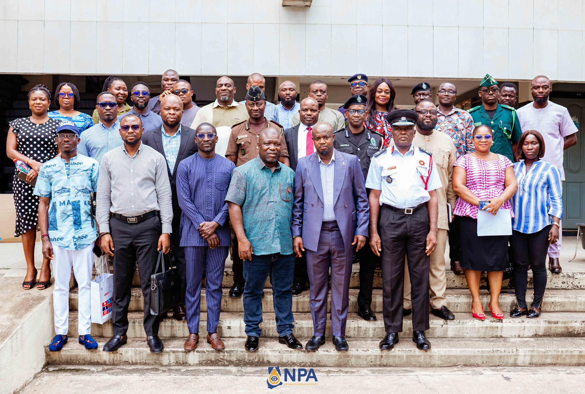 CEO of NPA Godwin Tameklo holds briefing with Regional Security Councils in a nationwide tour