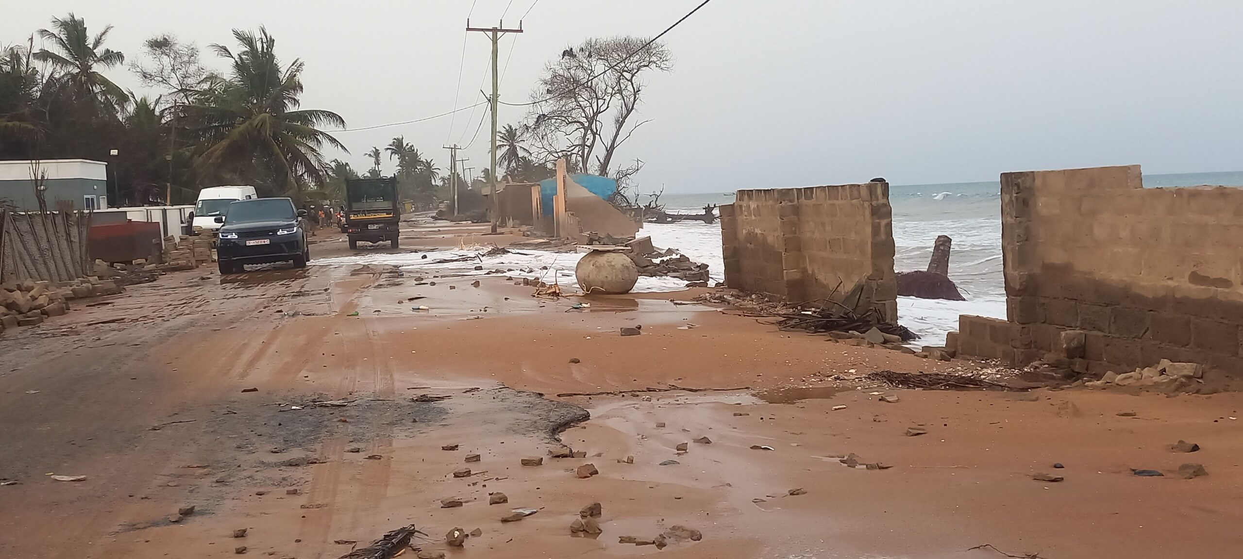 Sea Erosion: NADMO activates Incident Command Post at Agavedzi