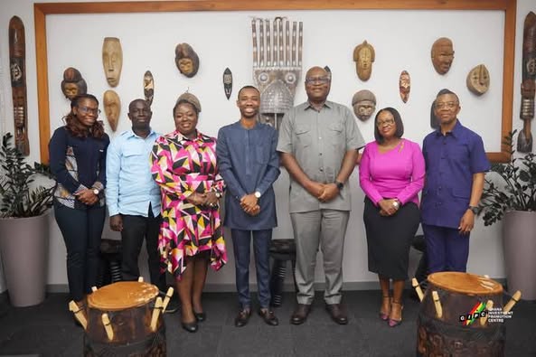 Simon Madjie Leads GIPC Talks with Ernst &Young Ghana on Investment Promotion