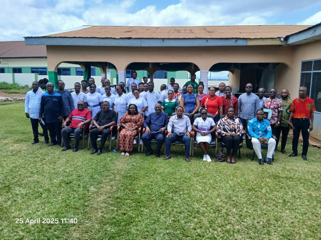 Health Committee Vice Chair takes Mahamcare to Goaso, assuring health workers of better days ahead