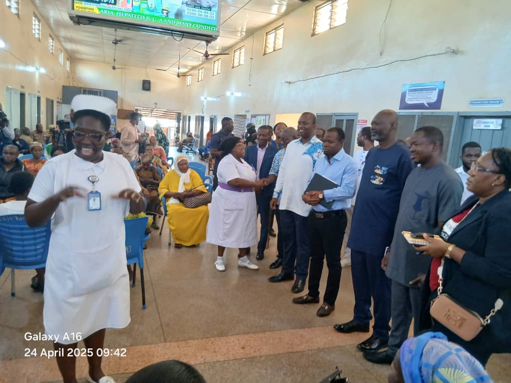 Health Committee commends Ho Teaching Hospital for managing its internally generated funds well