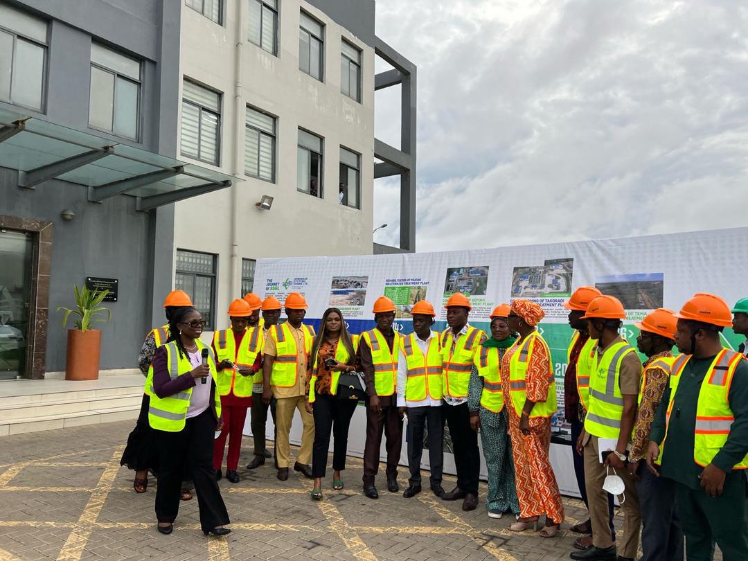 Parliamentary Select Committee on Sanitation, Water Resources pays working visit to Accra Compost, Recycling Plant