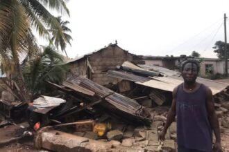 Chief Tanko sympathizes with people of Akatsi over windstorm disaster