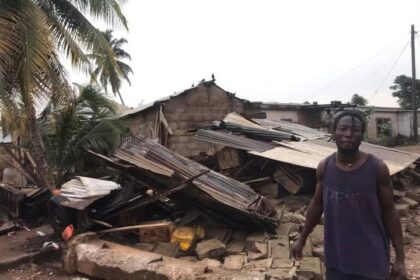 Chief Tanko sympathizes with people of Akatsi over windstorm disaster