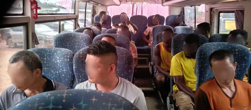 Police arrest 17 suspects in Samreboi Ant-Galamsey operations