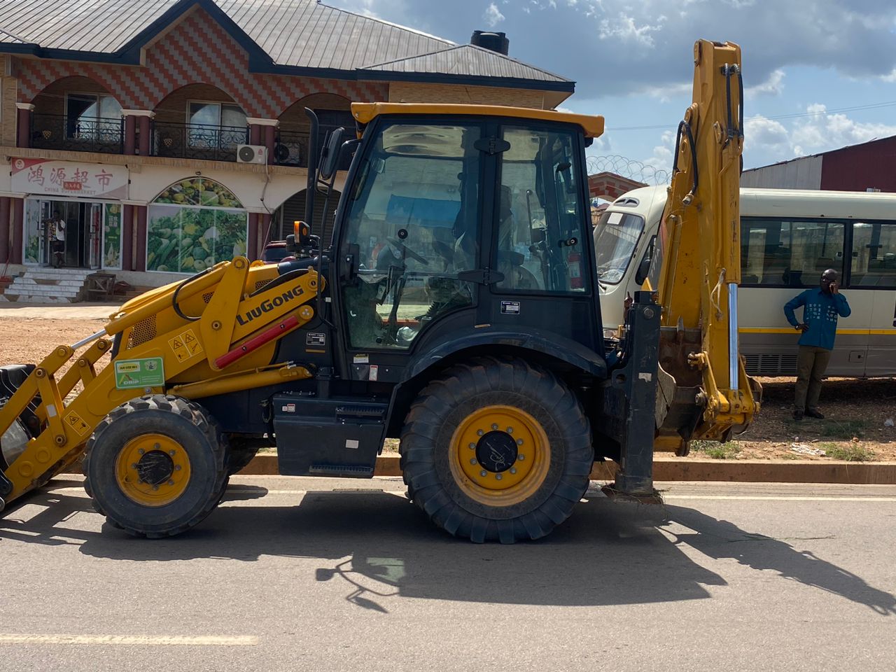 DRIP Coordinator impounds machine in Obuasi