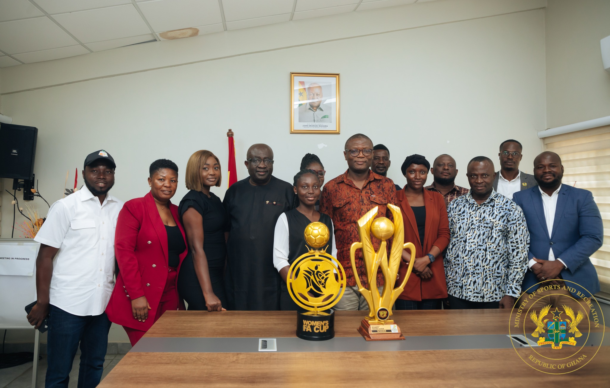 Government ready to invest in Ghana Women’s Local League – Sports Minister assures