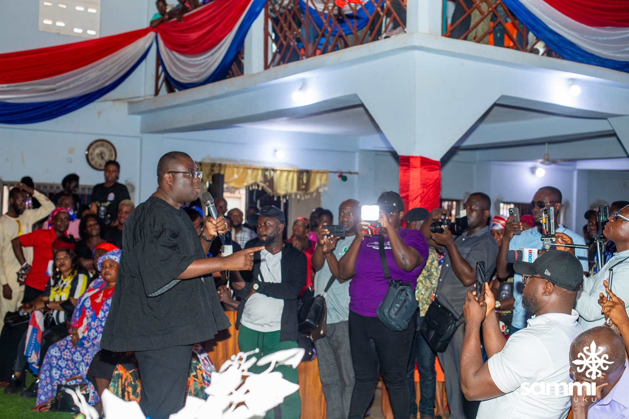 Akwatia by-election: NPP Sammi Awuku campaigns for Solomon Asumadu, NPP Parliamentary Candidate