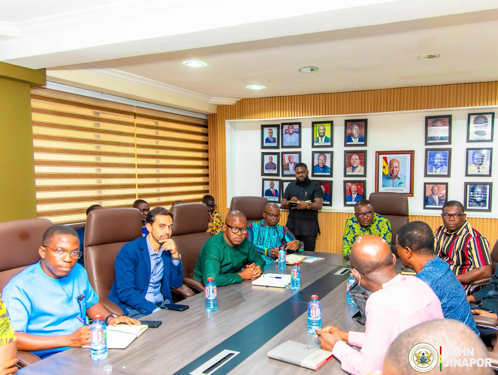 Minister of Energy and Green Transition engages Energy Sector Stakeholders to Safeguard Power Supply ahead of ENI upgrade