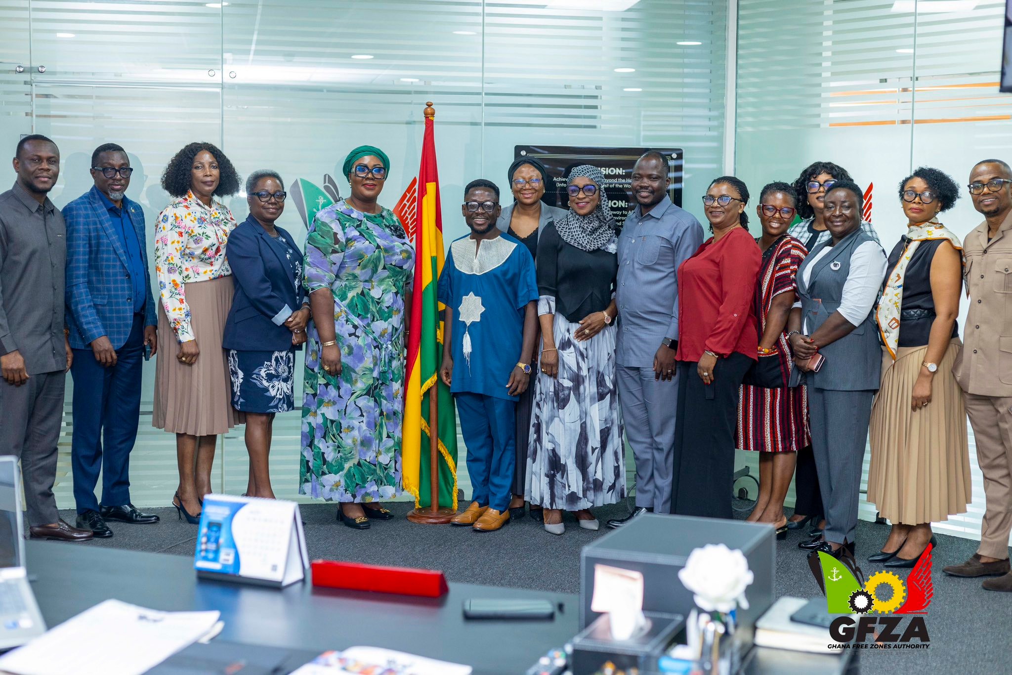 Empowering Women, Shaping the Future: YAWC Network visits GFZA