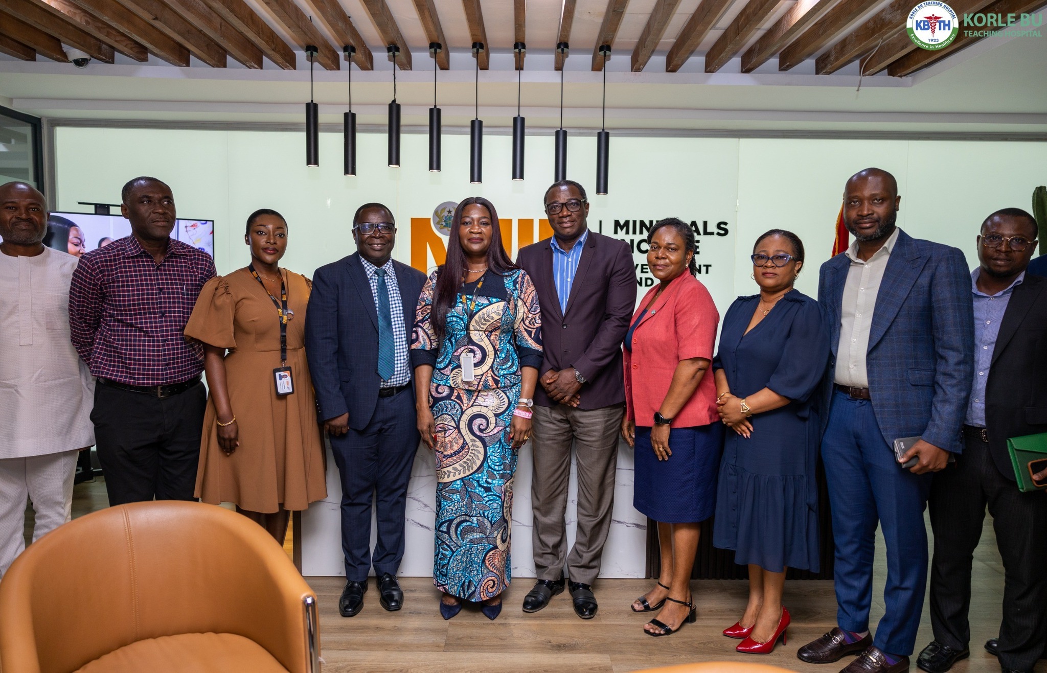 MIIF reaffirms commitment to partner with Korle Bu to improve healthcare