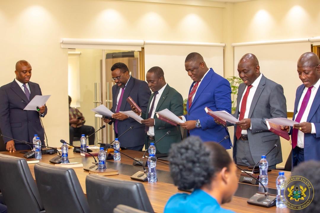 Governor Dr. Johnson Asiama chairs newly constituted Ghana Deposit Protection Corporation Board