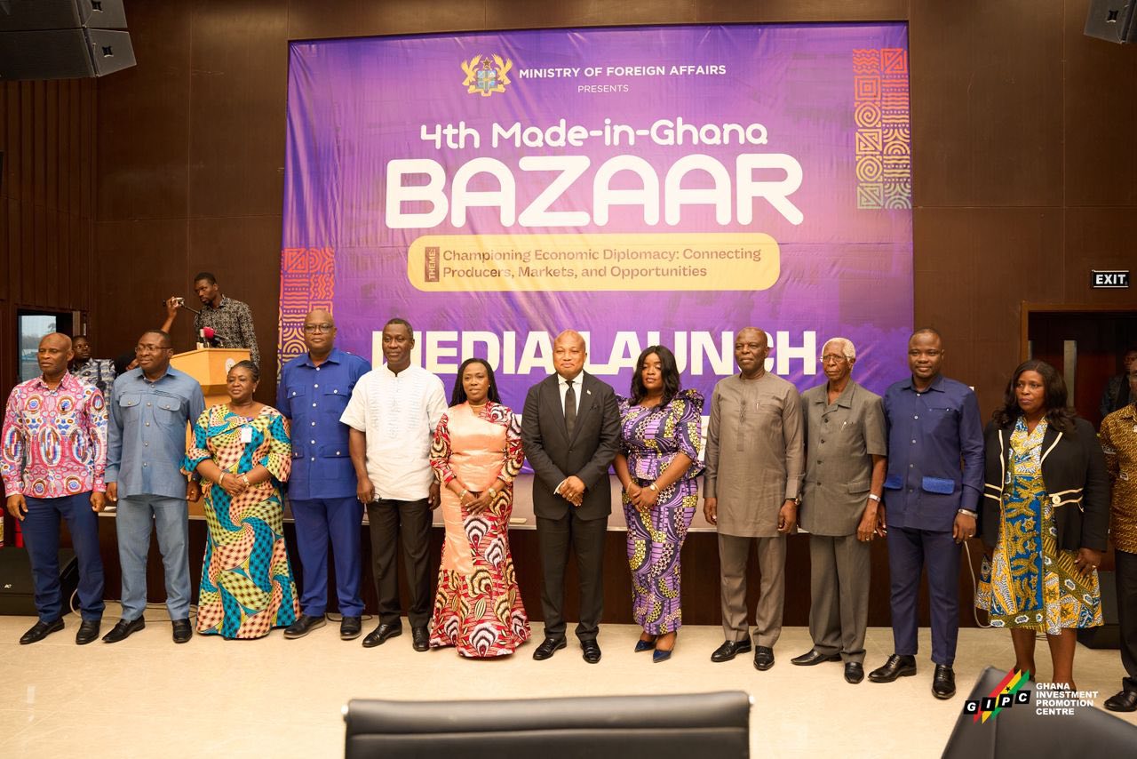 4th Made in Ghana Bazaar: GIPC Boss highlights importance of local products and services for growth