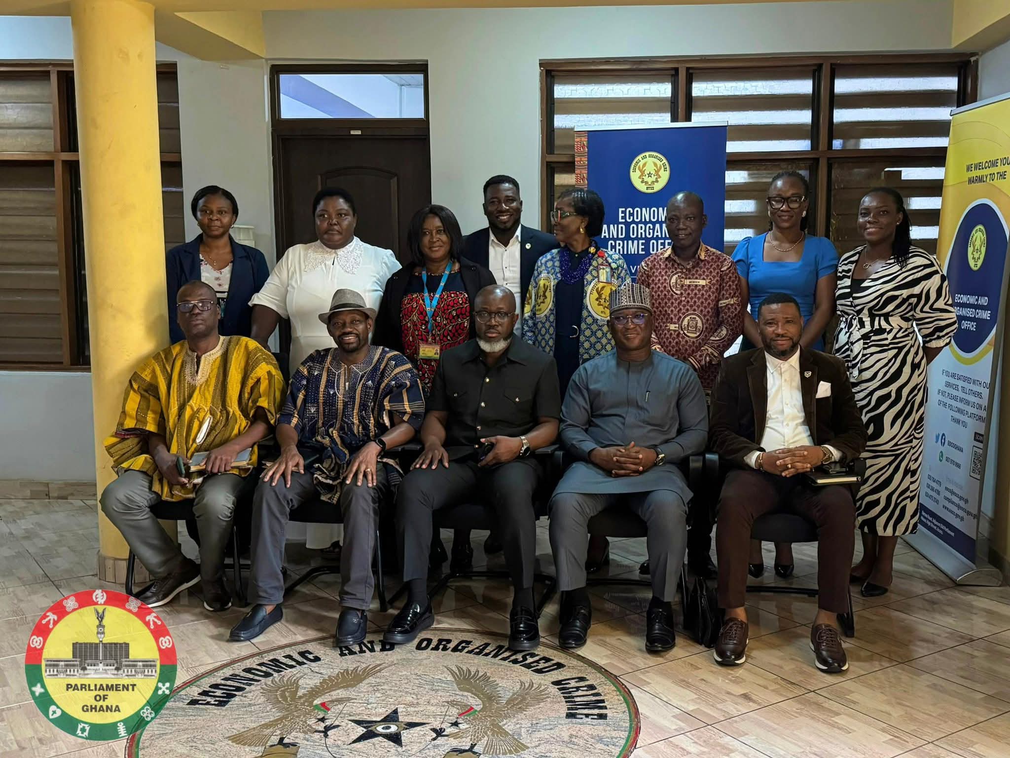 Constitutional and Legal Affairs Committee of Parliament visits OSP, Copyright, EOCO