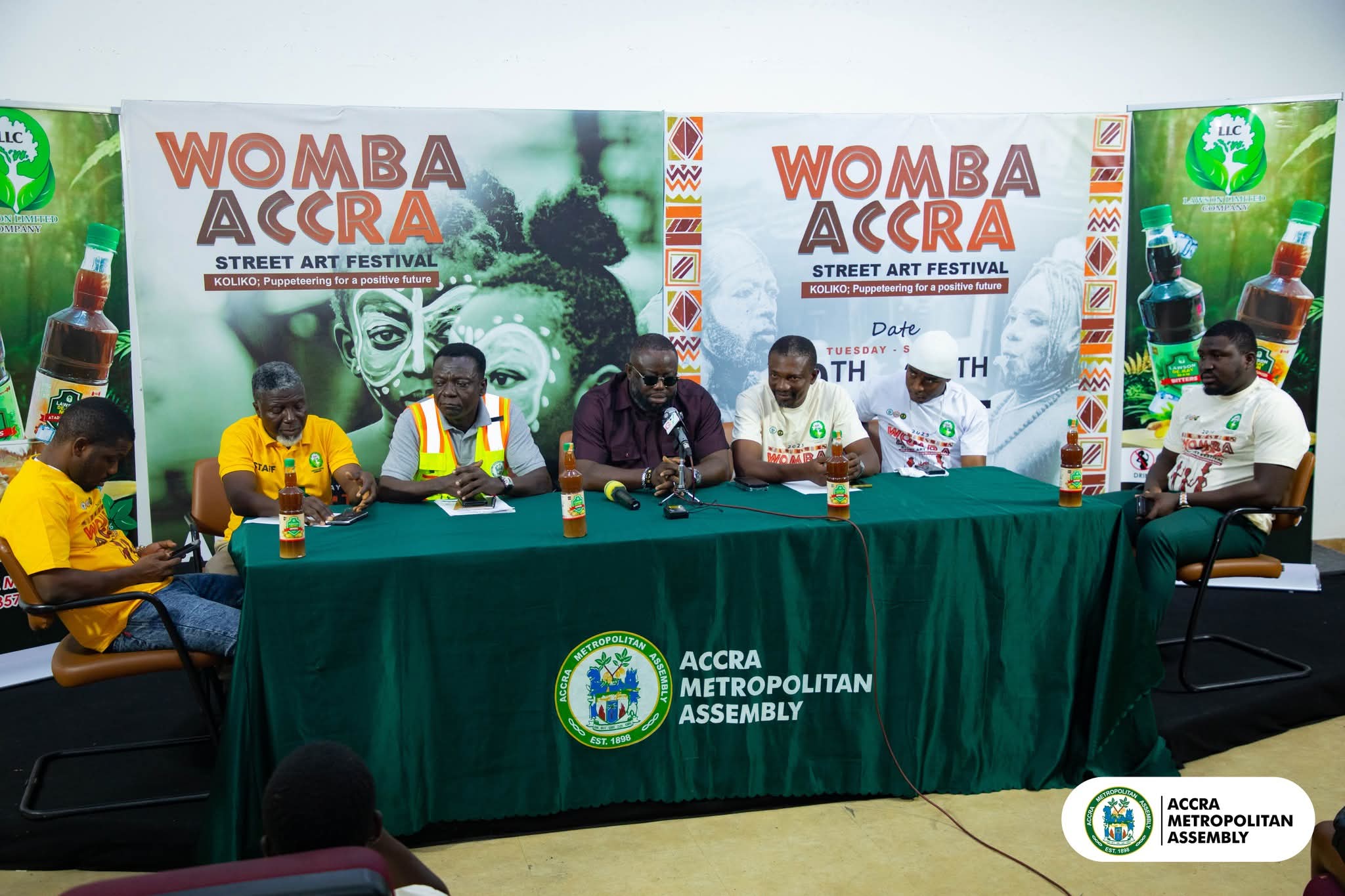 WOMBA Accra Street Art Festival: Mayor of Accra calls for public