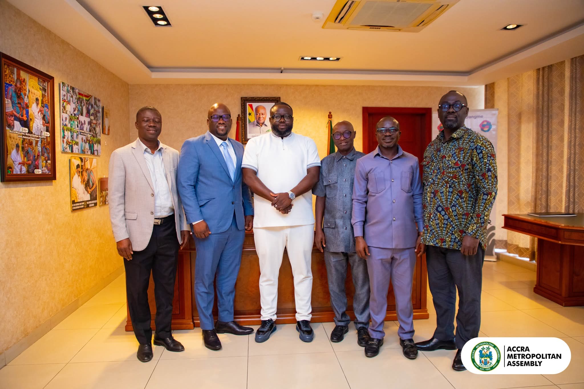 ATU delegation calls on Mayor of Accra to strengthen ties, renew collaboration