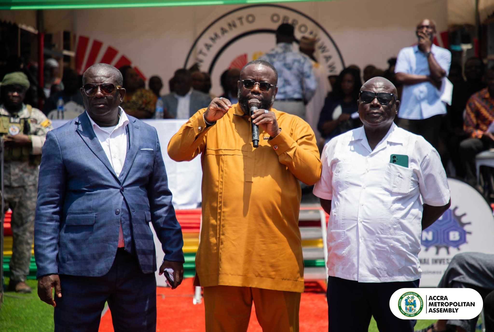 Kantamanto Market reopens, Mayor urges traders to respect ‘Red Line Policy’, support Ghc2 daily toll