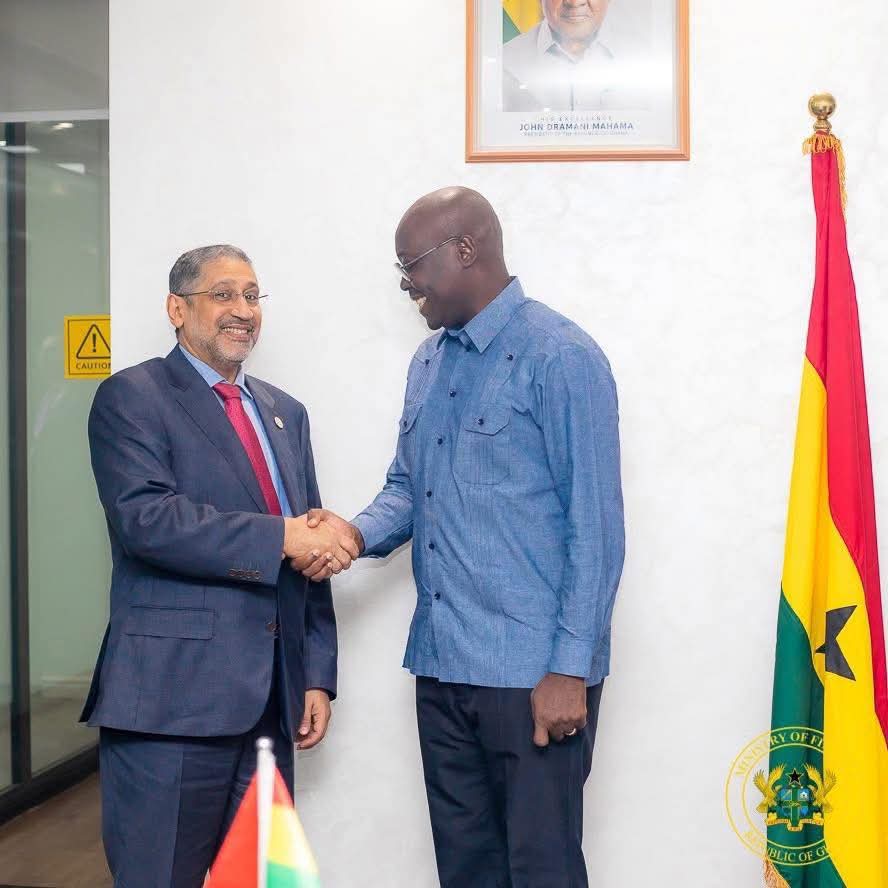 Arab Bank for Economic Development in Africa President Visits Finance Minister