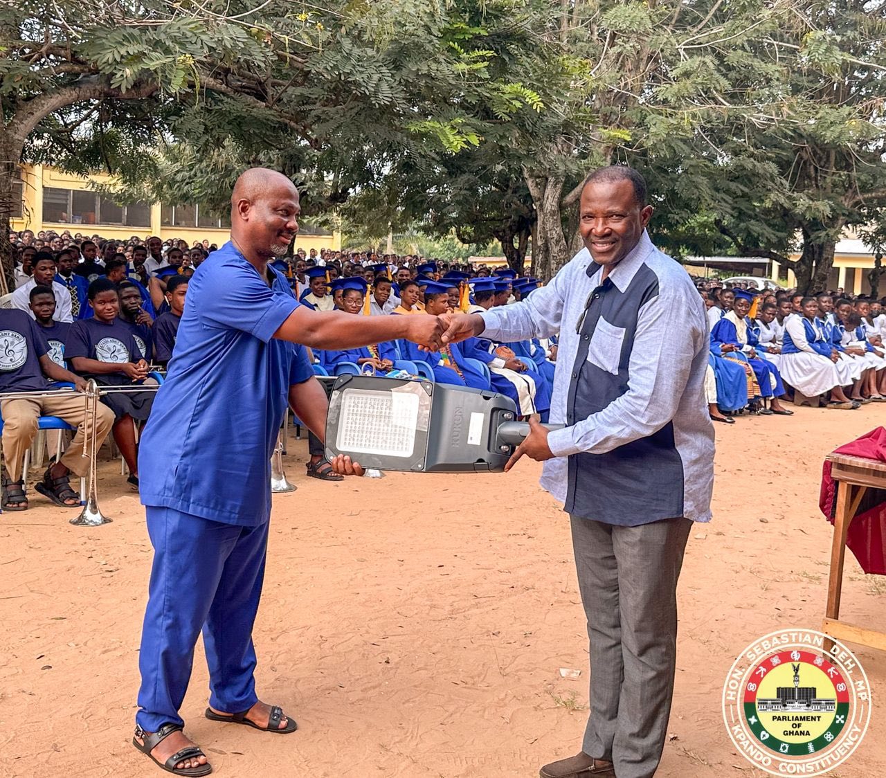 A Joyful Day in Kpando as MP joins students, teachers for worship and praise