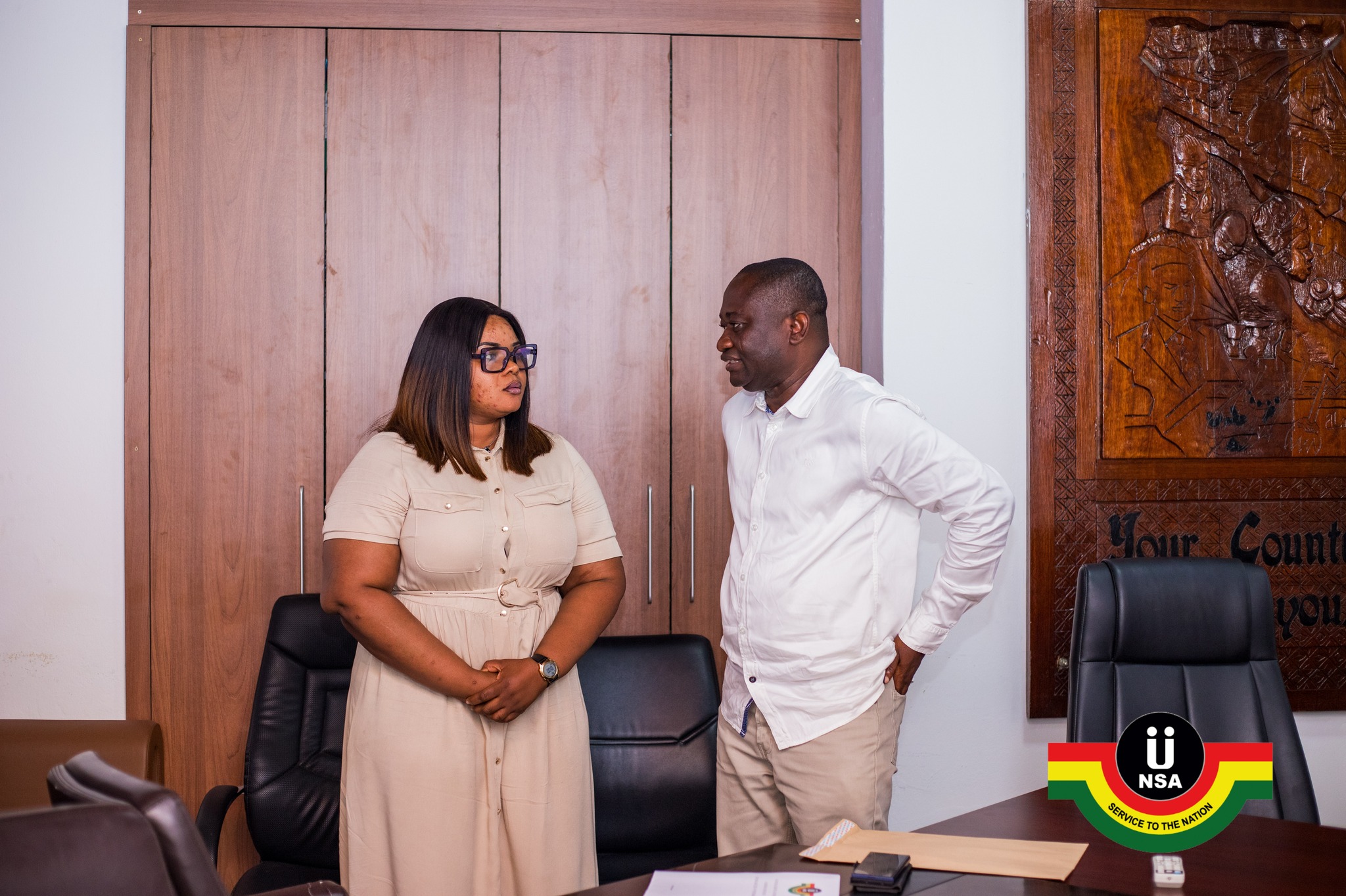 Outgoing Director-General hands over to Successor at National Service Authority