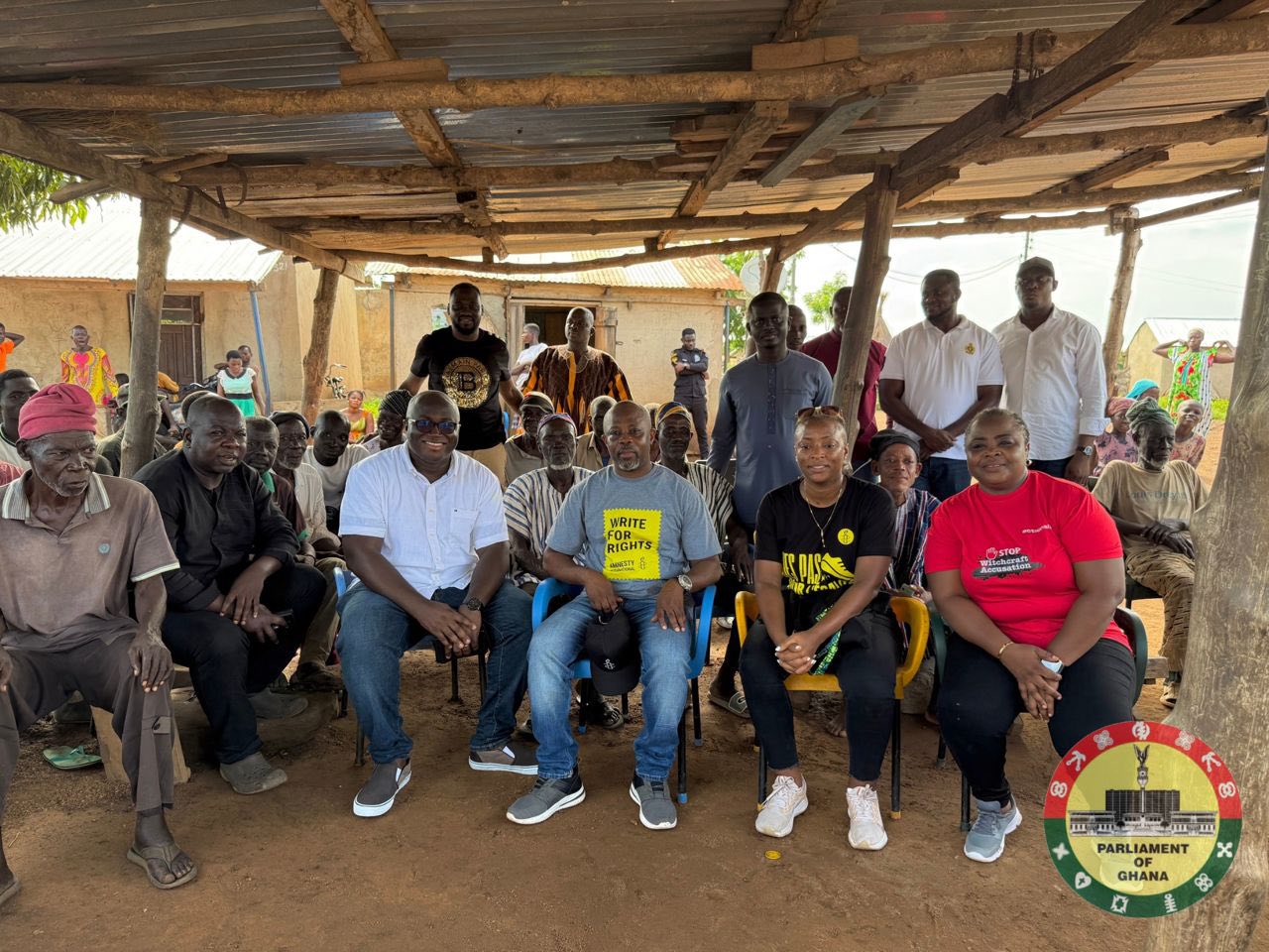 Parliamentary Committee on Human Rights visits Gnani and Kukuo Witches’ Camp