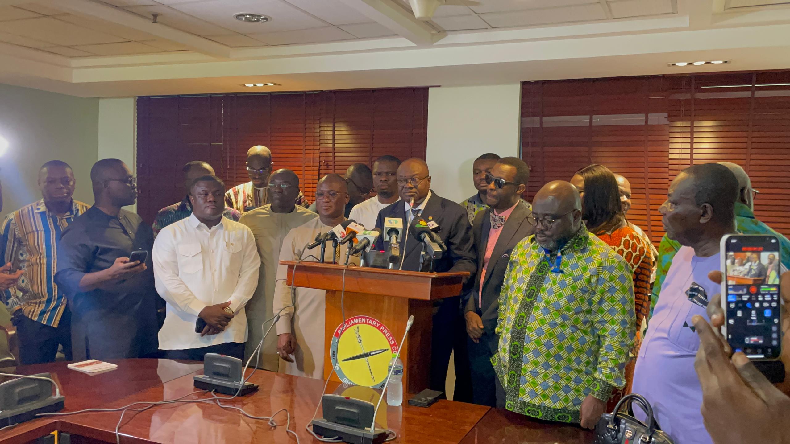 NPP Flagbearership Race: NPP MPs declare full support for Dr. Mahamudu Bawumia