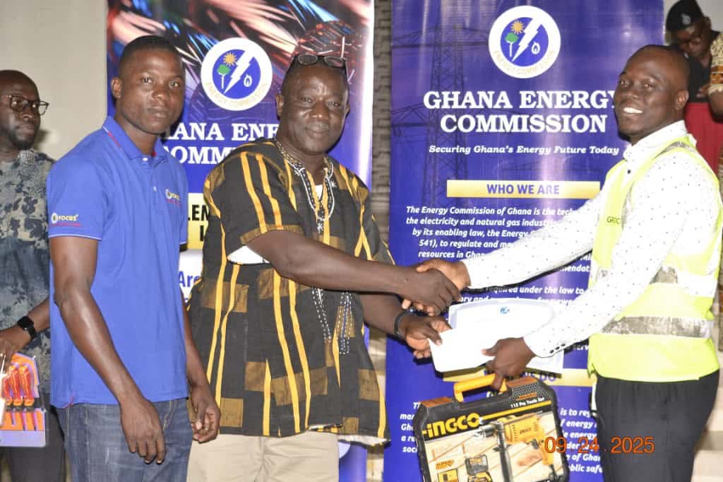 ‎Energy Commission Graduates Electricians in Takoradi
