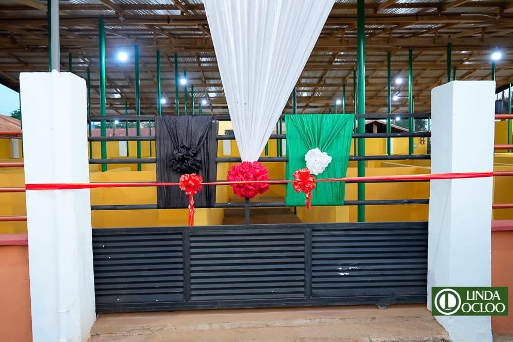 Shai Osudoku MP fulfilled campaign promise, commissions newly constructed Doryumu Market