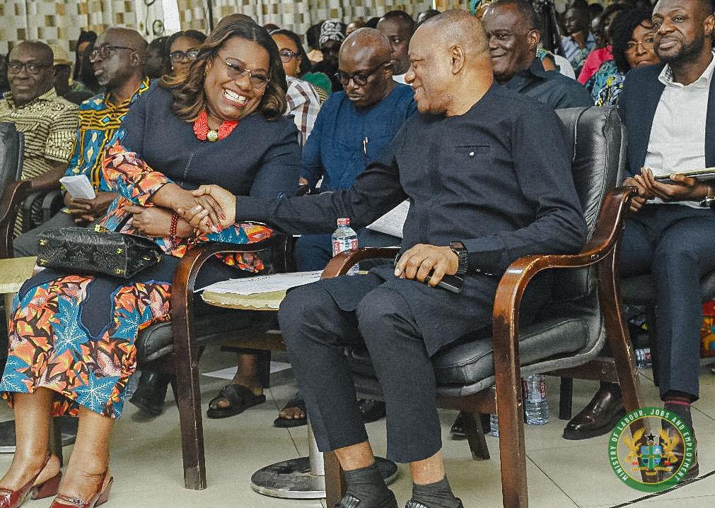 Minister for Labour Graces 8th Nathan Anang Quao Excellence Lecture and Awards Ceremony