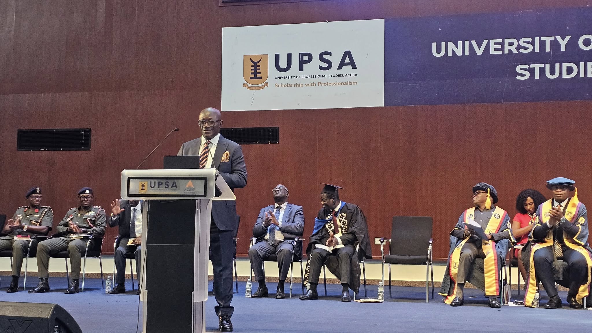 CEO of ICAG challenges UPSA Graduates to master New Tech tools