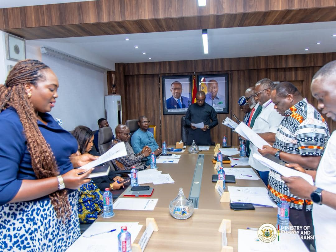 Energy Minister inaugurates Board of Nuclear Power Ghana to Advance Nuclear Energy Aspirations