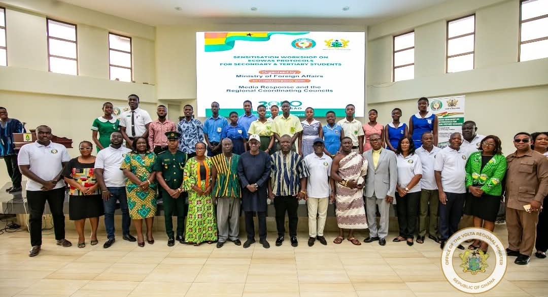 Volta Region hosts ECOWAS Protocols sensitization workshop for Students