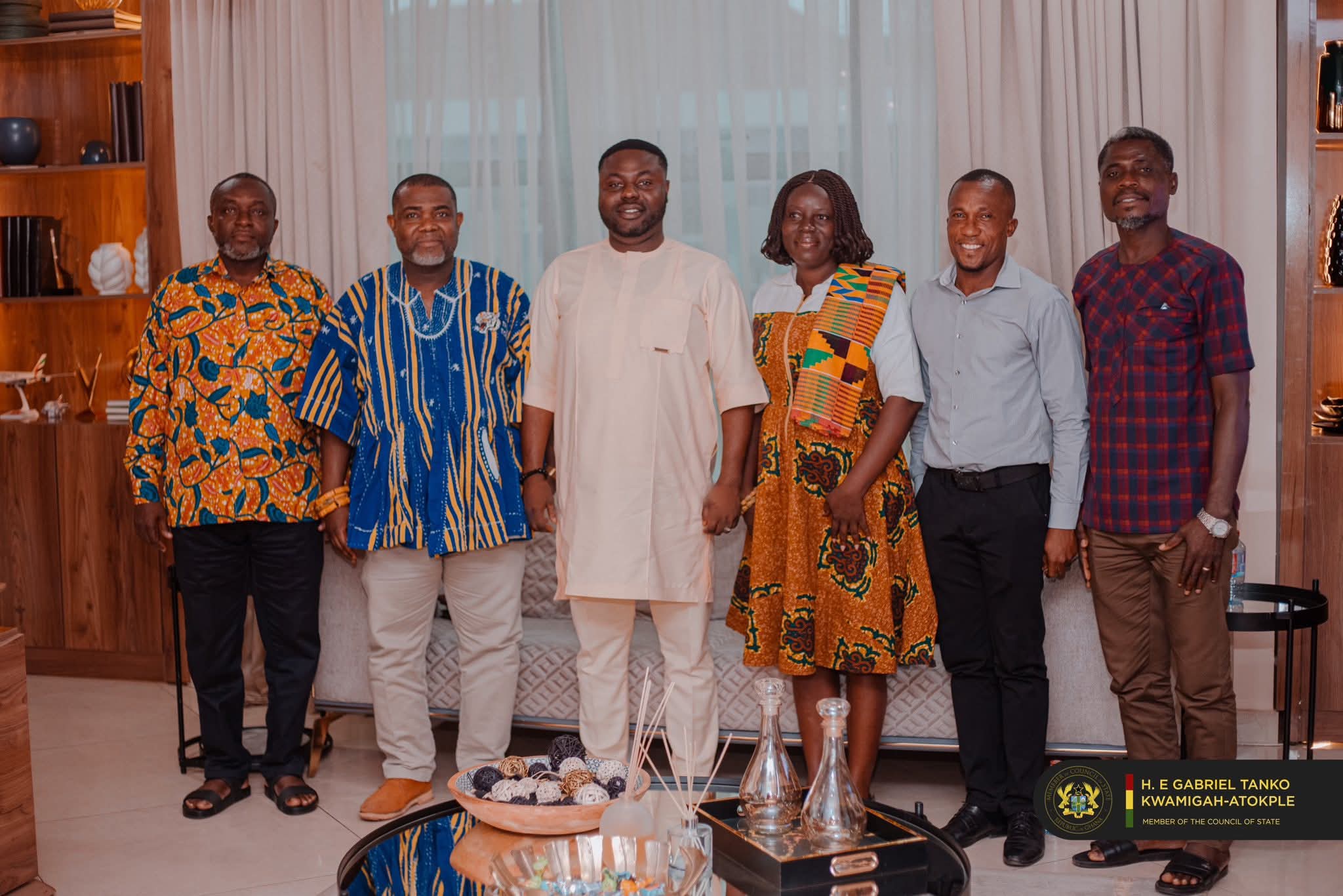 Warlord of Weta, President of Weta Traditional Council calls on Dr. Gabriel Kwamigah Atokple