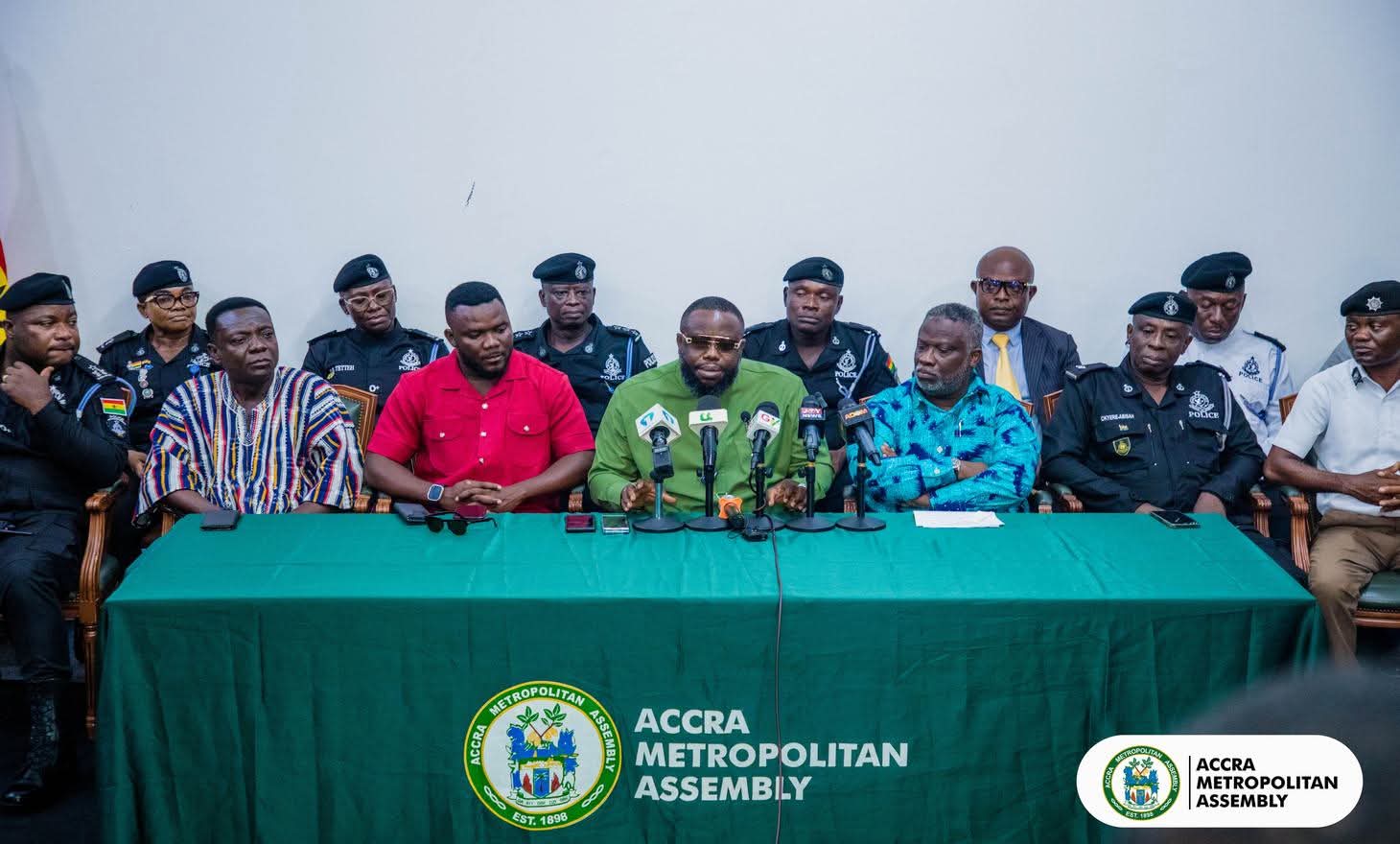 A.M.A Warns: Apply for permit before blocking any road in Accra to avoid sanctions