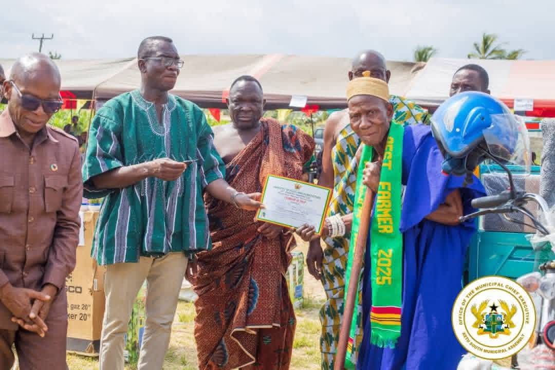 89-Year-Old Priest from Klikor crowned overall best farmer in Ketu South