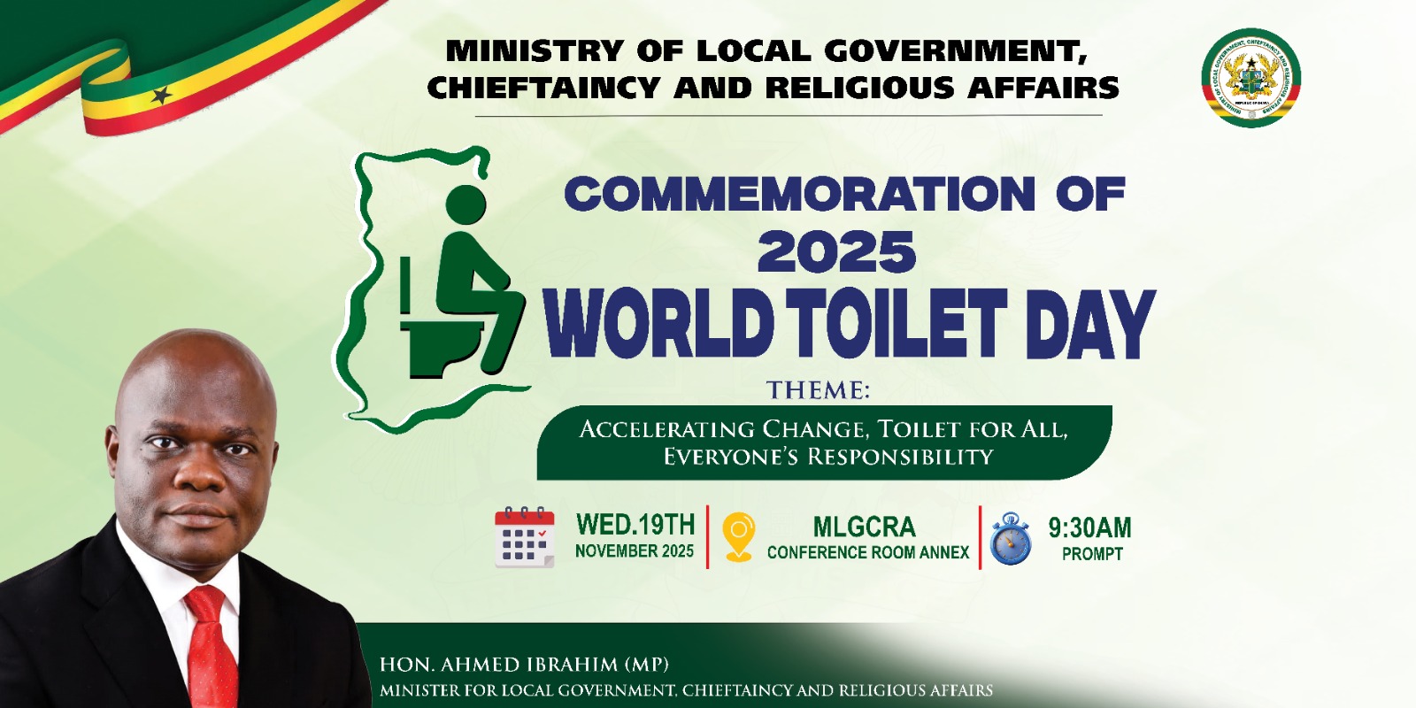 UNICEF calls on Ghana Government to prioritize sustained investment in WASH on World Toilet Day