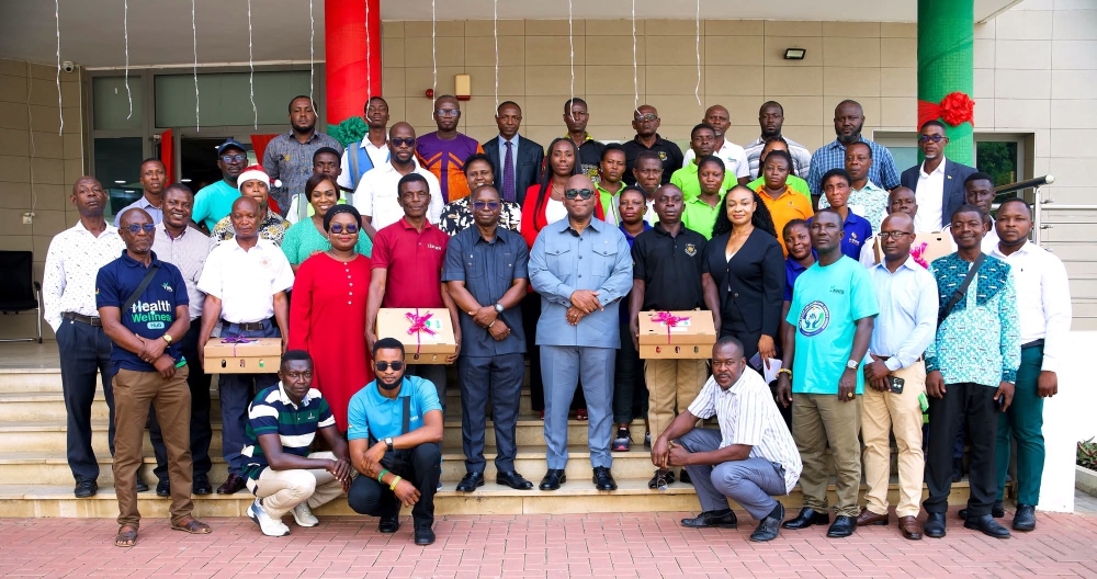 NHIA CEO Touches Hearts with Personal Christmas Gift to Drivers, Cleaners, and Security Personnel