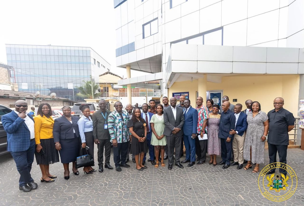 Finance Minister charges Osu Tax Office Staff to boost revenue, pledges support and incentives