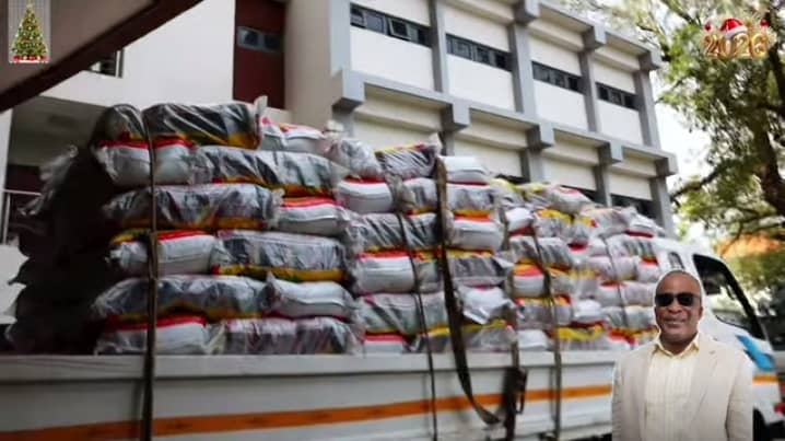 Greater Accra NDC Chairman donates 1,500 Bags of Rice to Party Executives