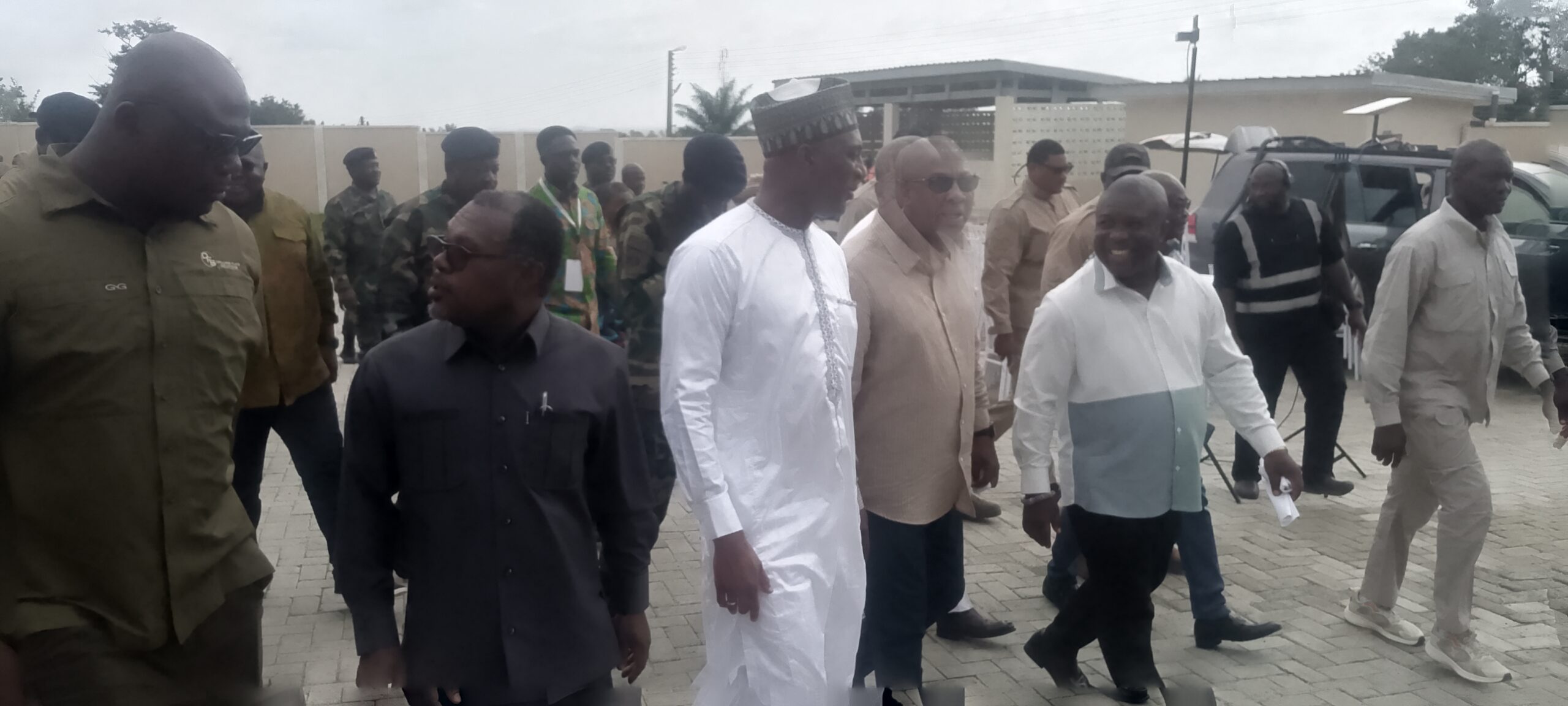 President John Mahama arrives in Ho for 41st Farmers’ Day