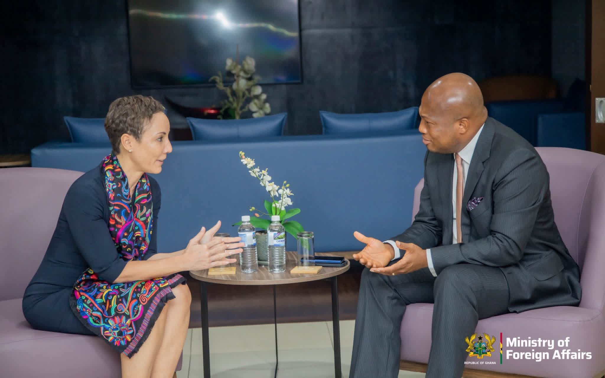 Samuel Okudzeto Ablakwa is in Jamaica for two-day official visit