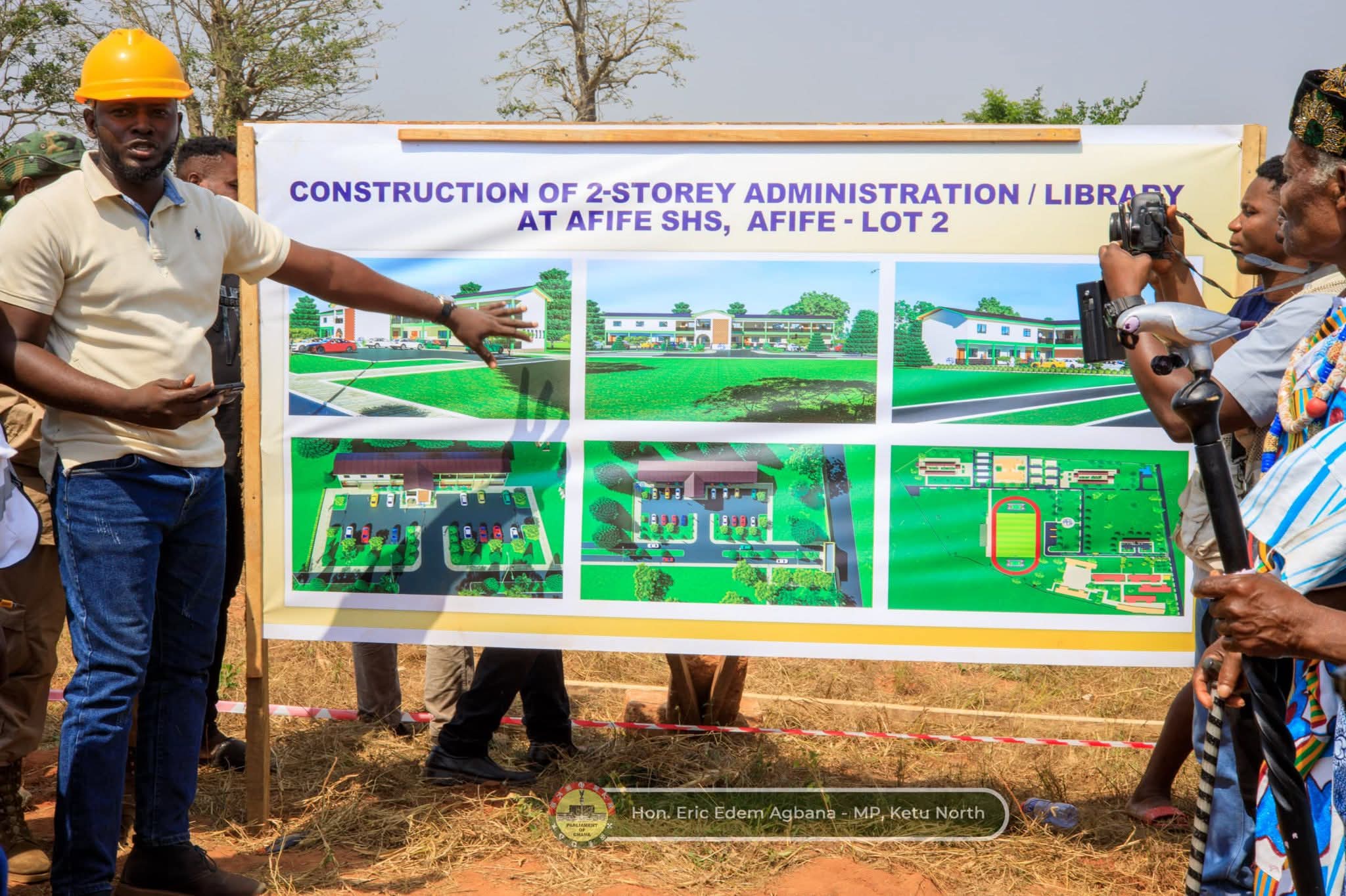 Edem Agbana writes “dawn of a new era for Afife Senior High Technical School”