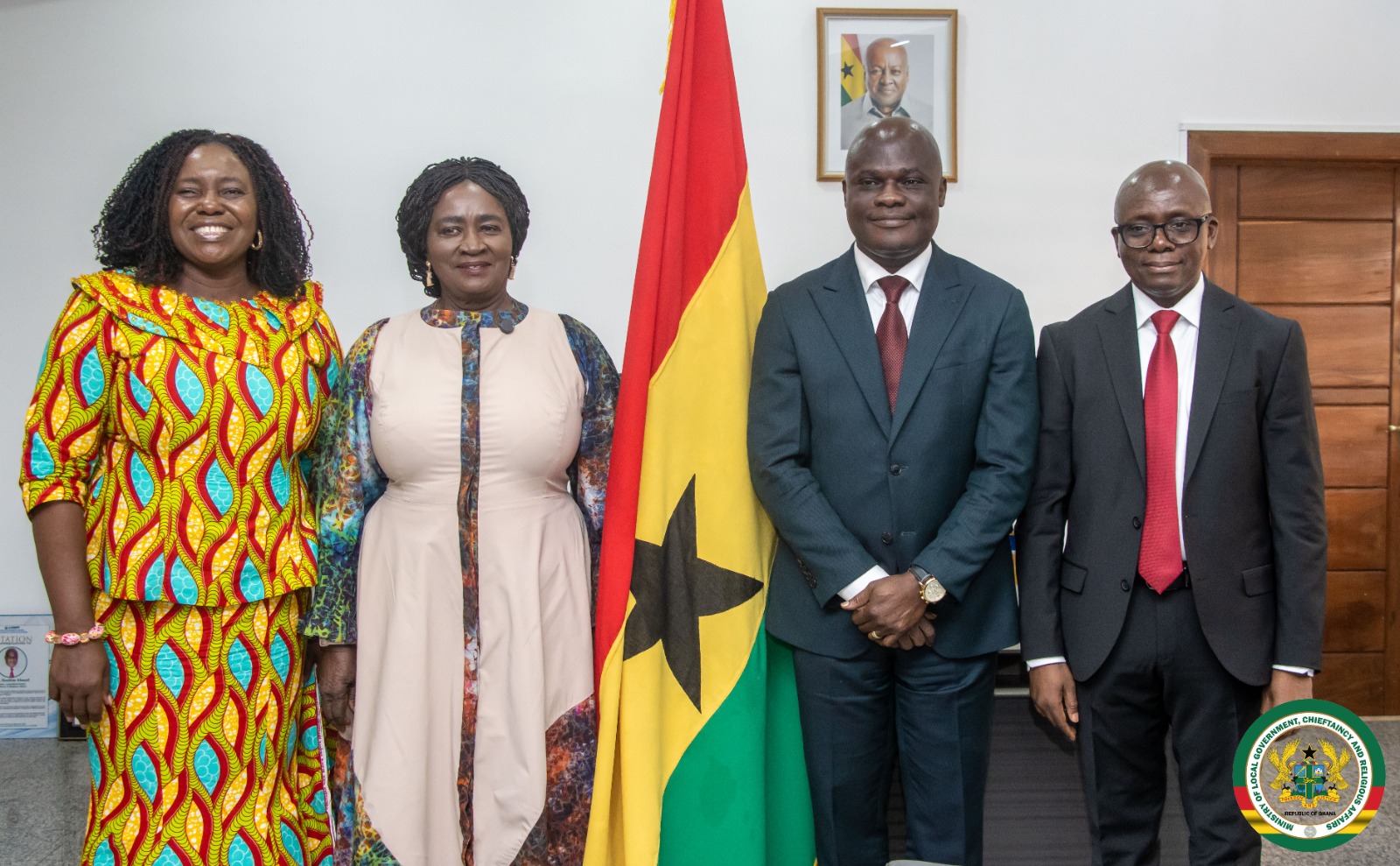 Local Gov’t Minister Ahmed Ibrahim touts “Reset Agenda” successes during Vice President’s visit