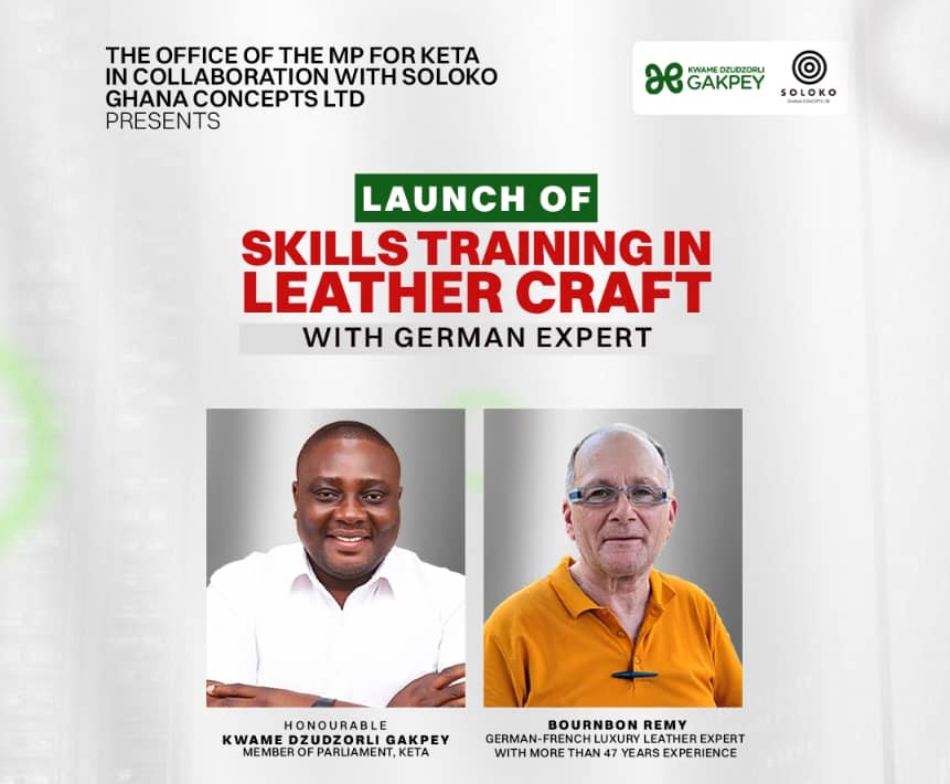 Keta MP launches Leather Craft Training for sustainable jobs