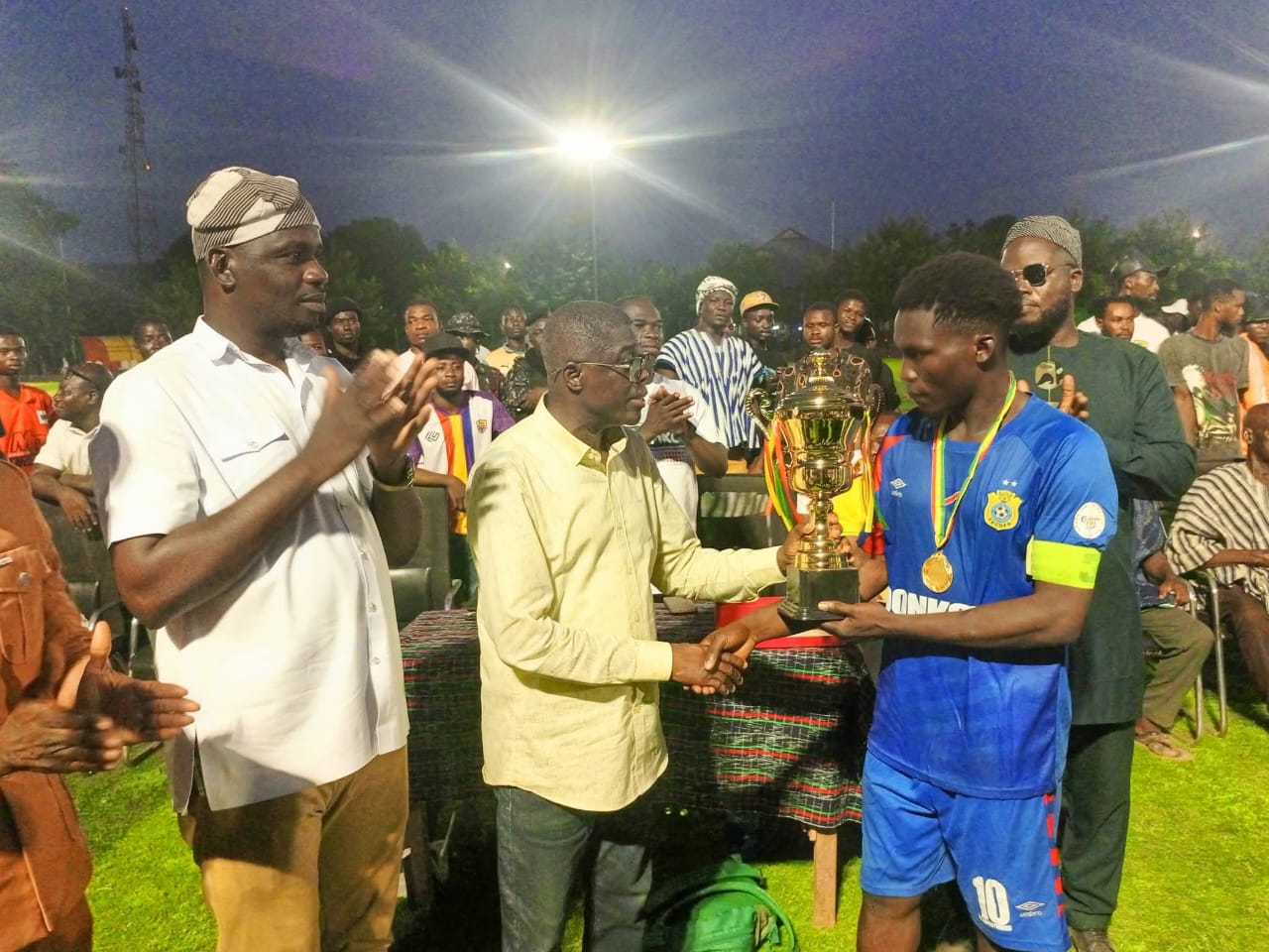 Sene West MP Twumasi Ampofo’s continues support for Sports yield results