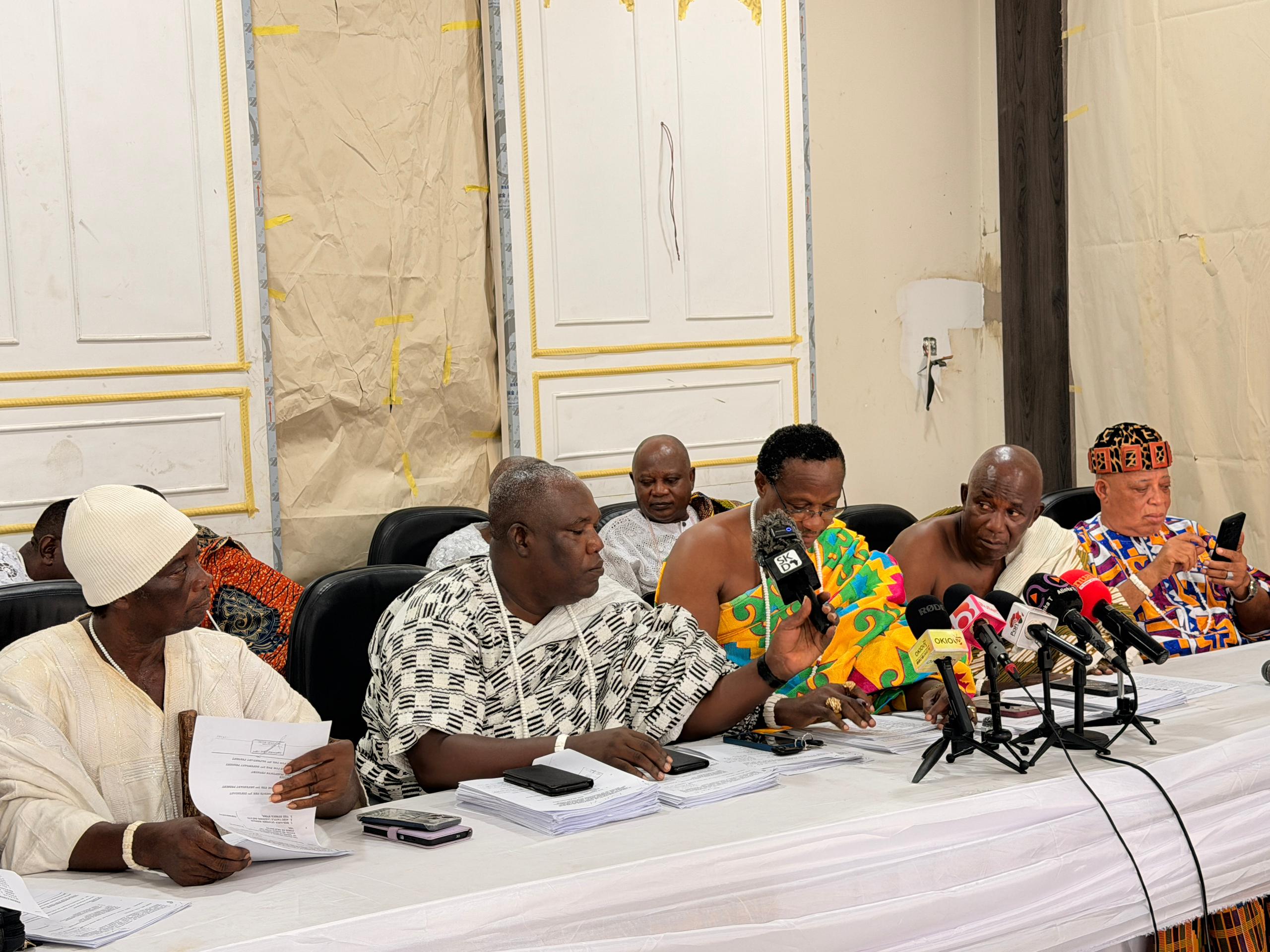 Nungua Stool condemns unlawful invasion, occupation of its ancestral lands at Nmai Djor